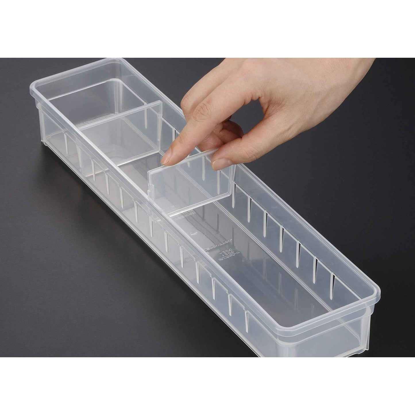 Inomata Multi-Purpose Kitchen Drawer Organizer Clear
