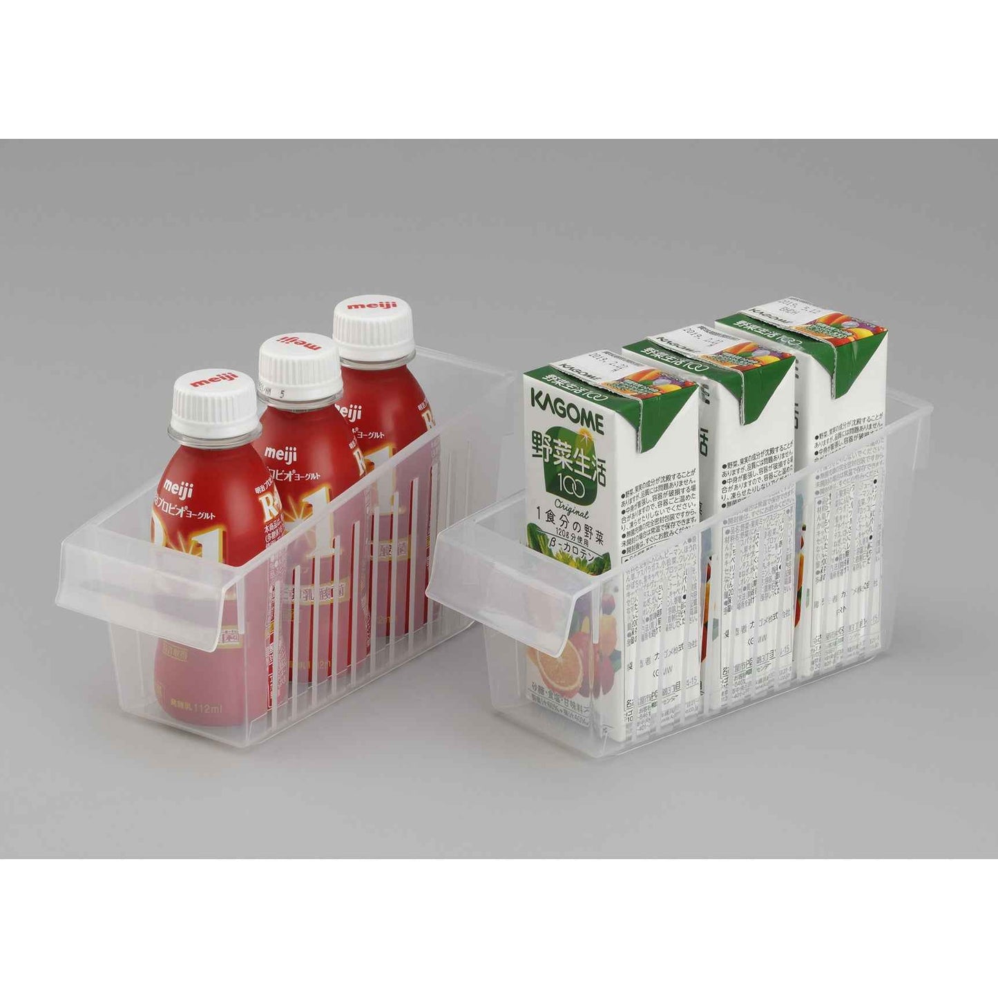 Inomata Refrigerator Organizer Small Clear