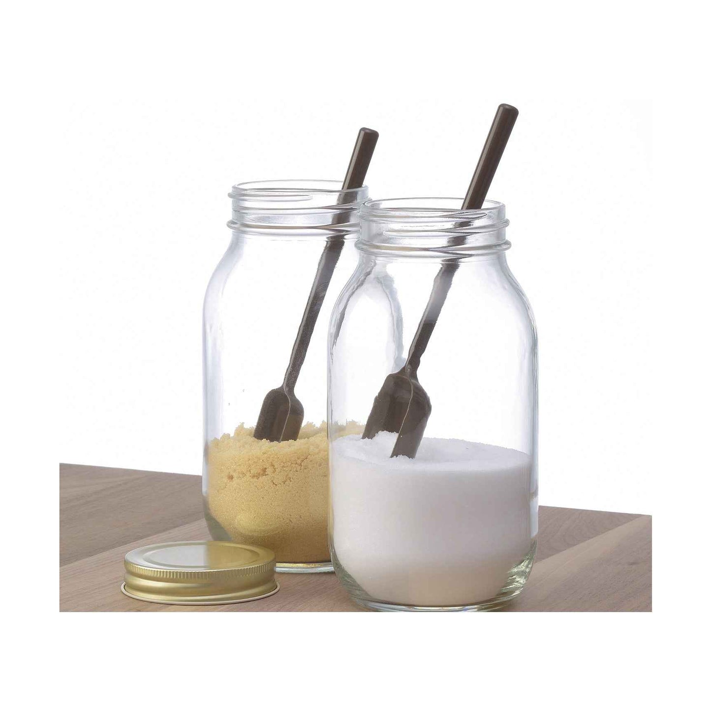 Inomata Measuring Long Spoon 2p (5 & 15ml) Kitchen Tool Brown