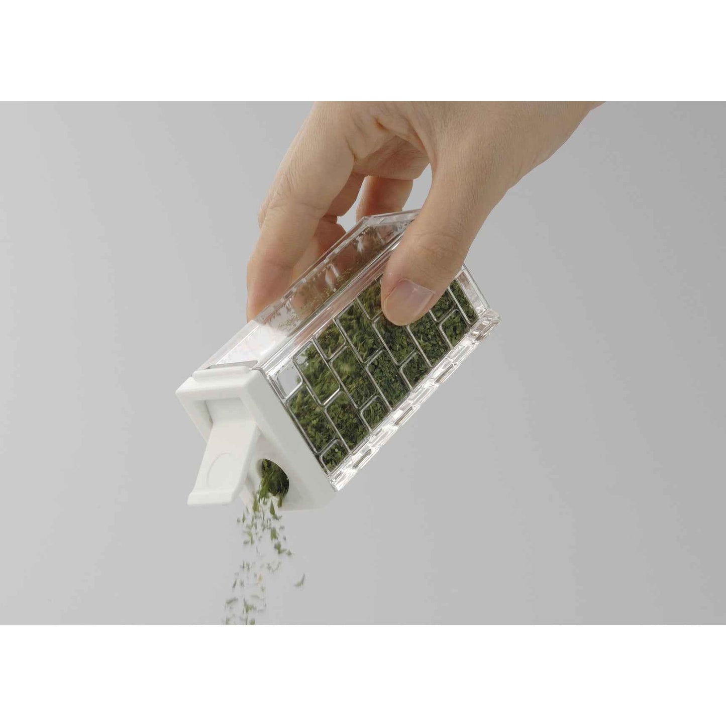 Inomata Seasoning Storage Container (63ml) Jar 1 Hole White