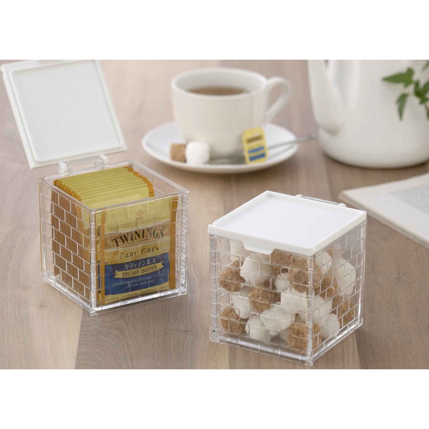 Inomata Seasoning Storage Container (430ml) Jar White