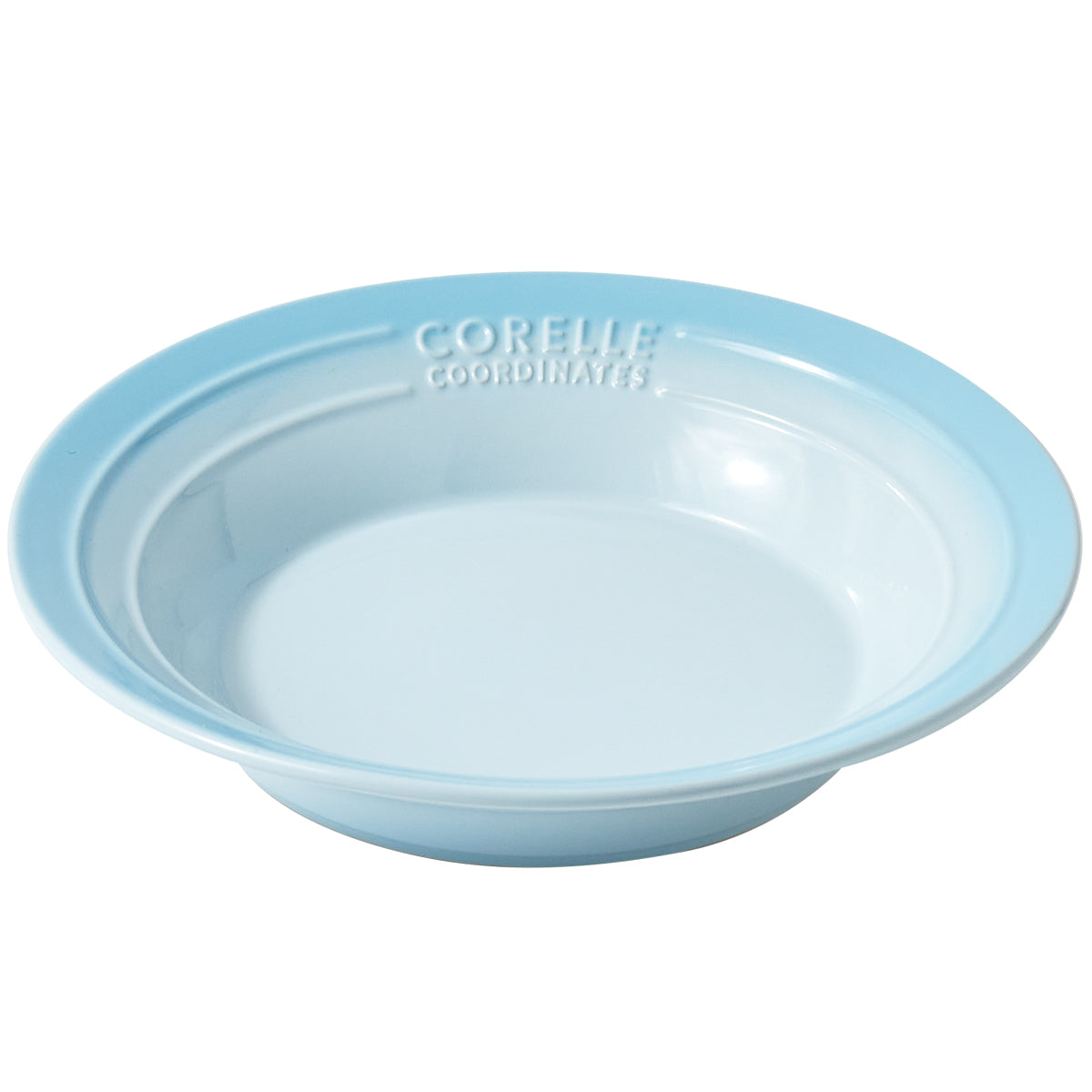 Corelle Breeze Stone Salad Bowl 2p Dinnerware Dishwasher Oven Safe Blue
