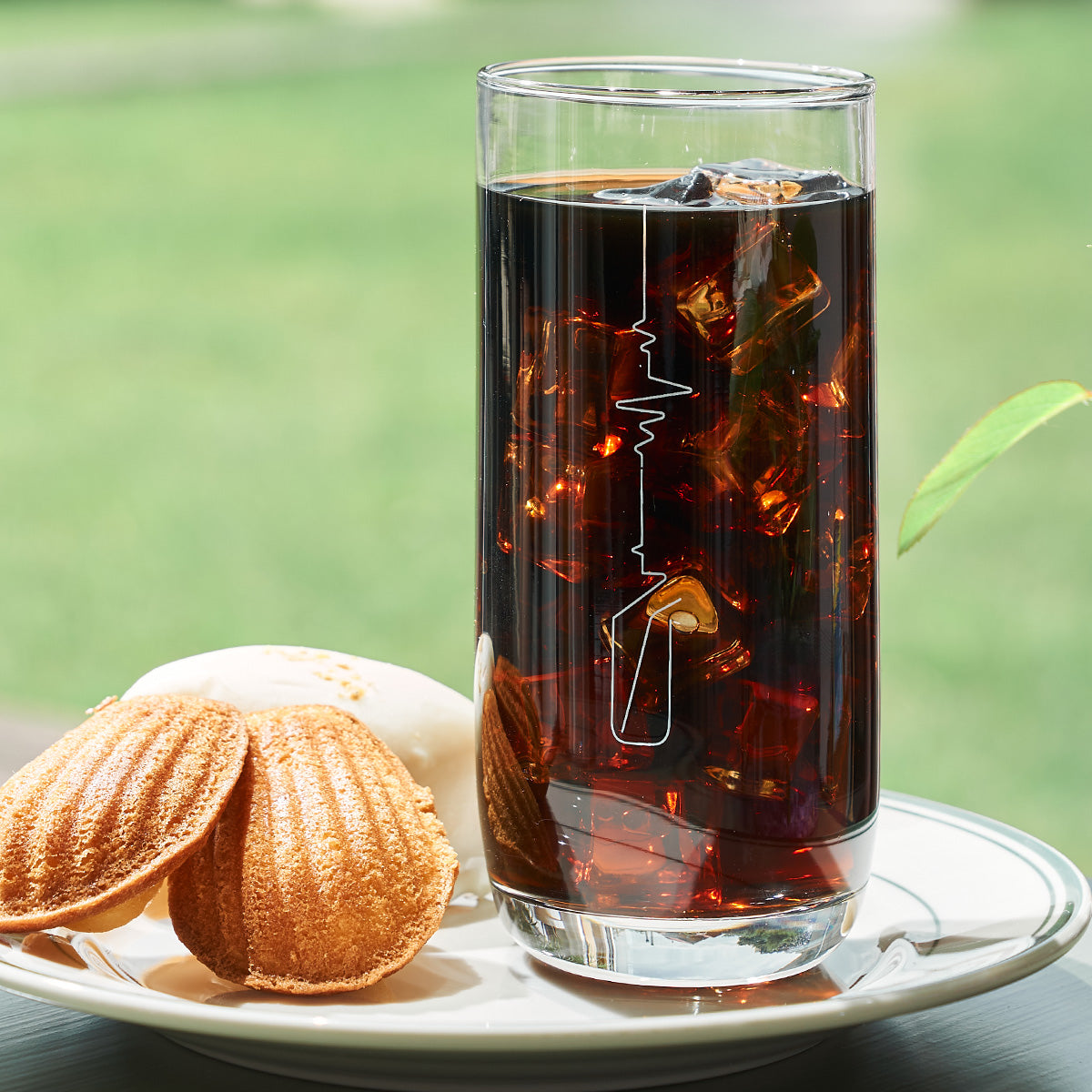 CAFE GRANDE Beat in Cafe Big Mug (625ml) Glass Cup - ๋ผ์จ์๋จ ์นดํ๊ทธ๋๋ฐ ๋นํธ์ธ์นดํ - adamhnk