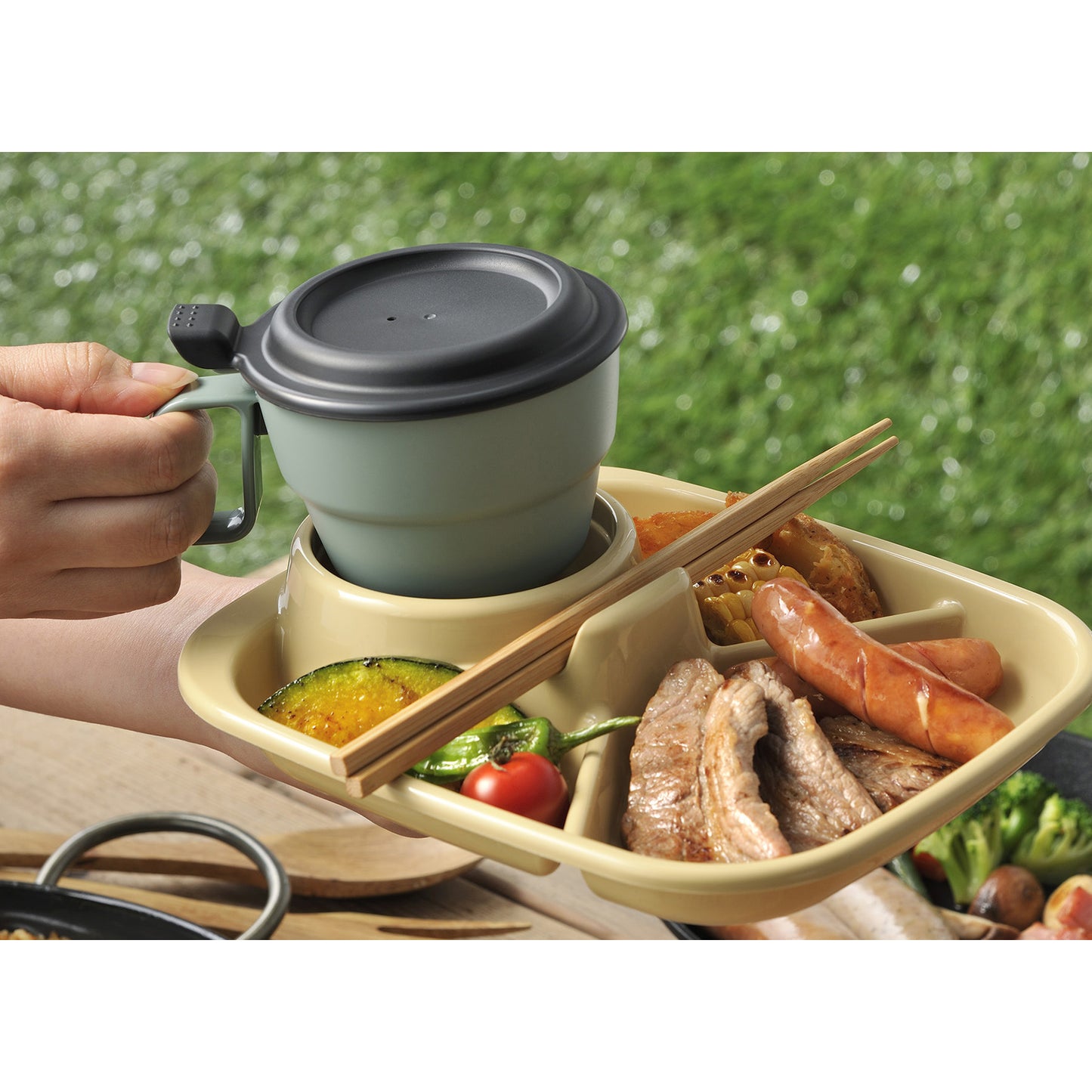 Flap Soup Cup (300ml) Dishwasher Oven Safe BPA Free Mint - ์ด๋
ธ๋งํ ํ๋ฉ ์คํ์ปต 1416 300ml ์ค๋ชจํค๋ฏผํธ - adamhnk