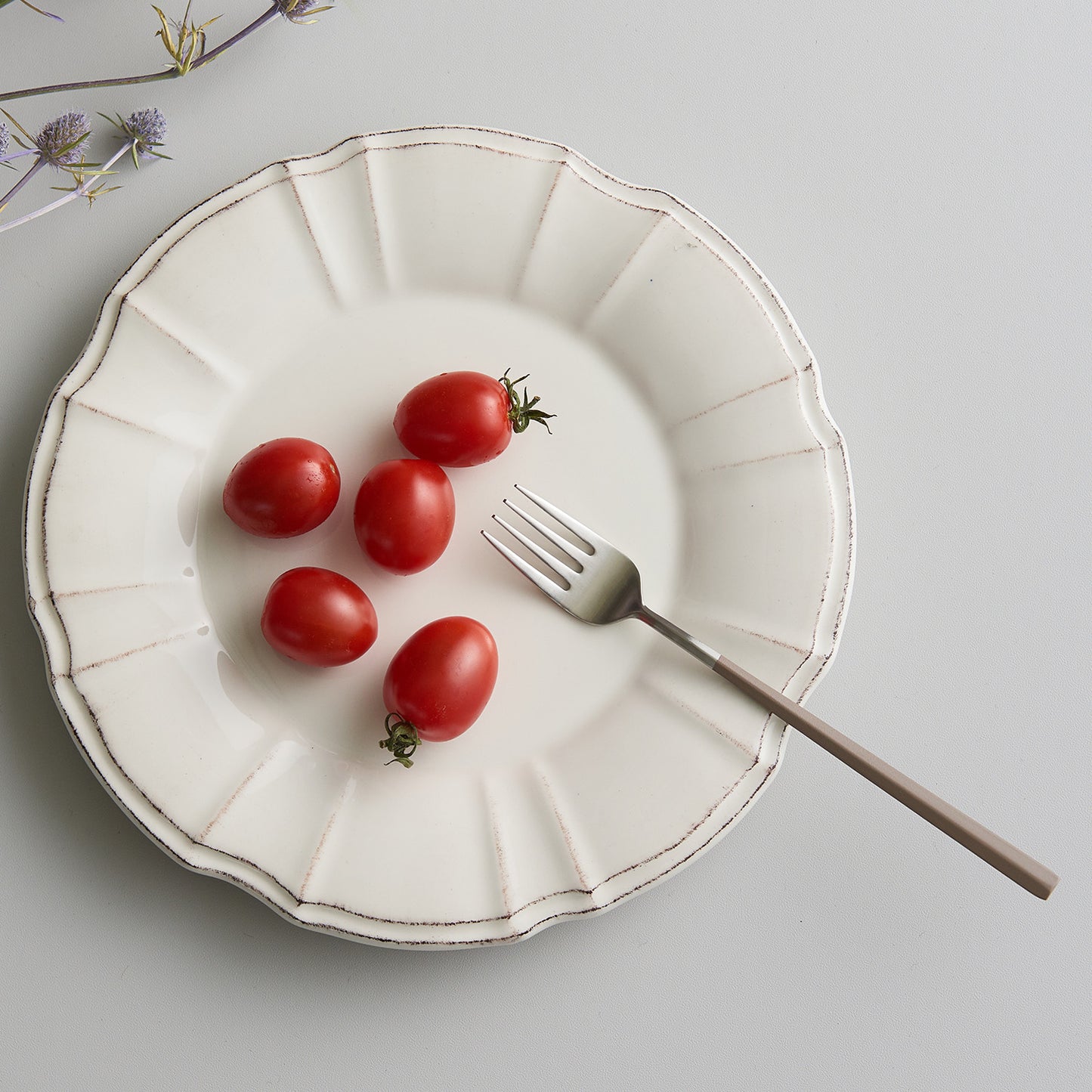 EBRO PREMIUM Stainless Steel Dessert Fork Easy Grip Tableware Brown - ๋ผ์จ์๋จ ์ด๋ธ๋ก ๋์ ํธ ํฌํฌ ๋ชจ์นด๋ธ๋ผ์ด - adamhnk