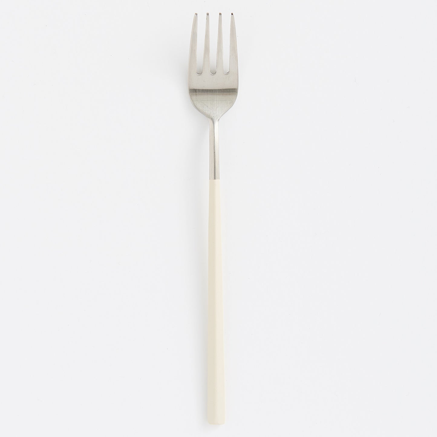EBRO PREMIUM Stainless Steel Dessert Fork Easy Grip Tableware Beige - ๋ผ์จ์๋จ ์ด๋ธ๋ก ๋์ ํธ ํฌํฌ ํฌ๋ฆผ๋ฒ ์ด์ง - adamhnk