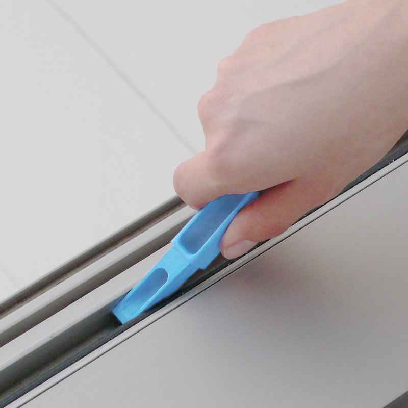 Kokubo Dr Window Frame Washing Brush & Scraper Cleaning Tool