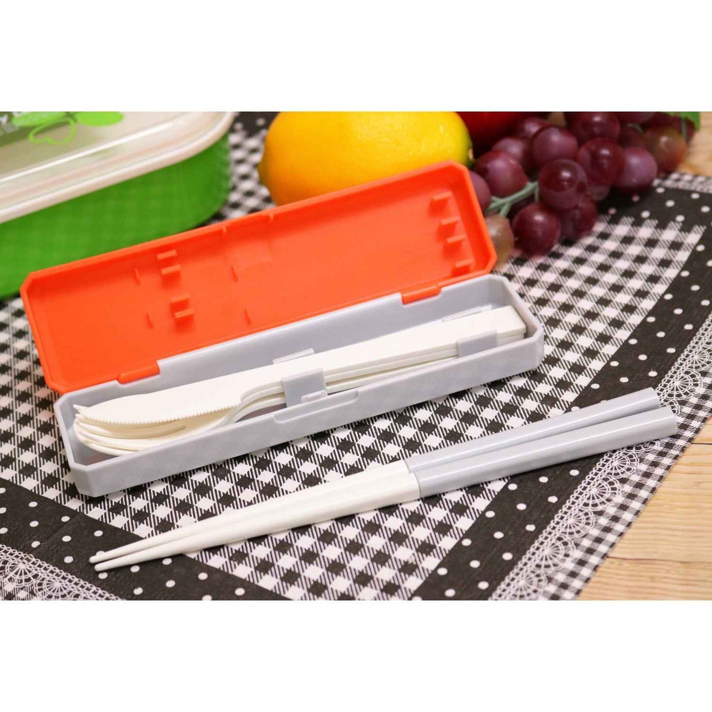Kokubo Cutlery 5p Portable Tableware BPA Free Primrose Yellow