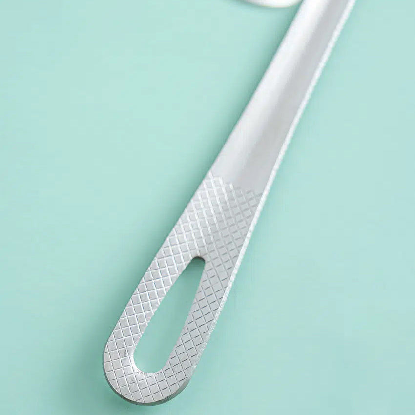All-Stainless Steel Multi-Purpose Cooking Tongs (24cm) Silver - Adamhnk