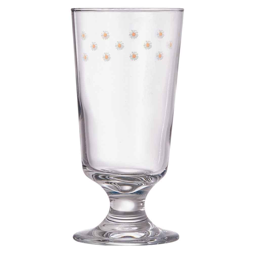 Daisy Goblet Highball (296ml) Glass Cup Clear