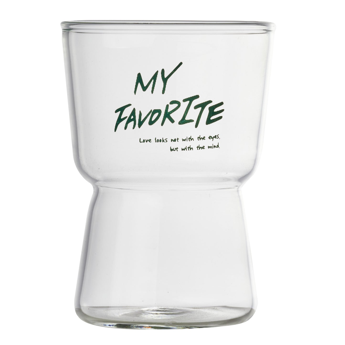 My Favorite Glass Mug Cup (350ml) Tableware Green - ๋ผ์จ์๋จ ๋ง์ดํ๋ฒ๋ฆฟ 350ml - adamhnk