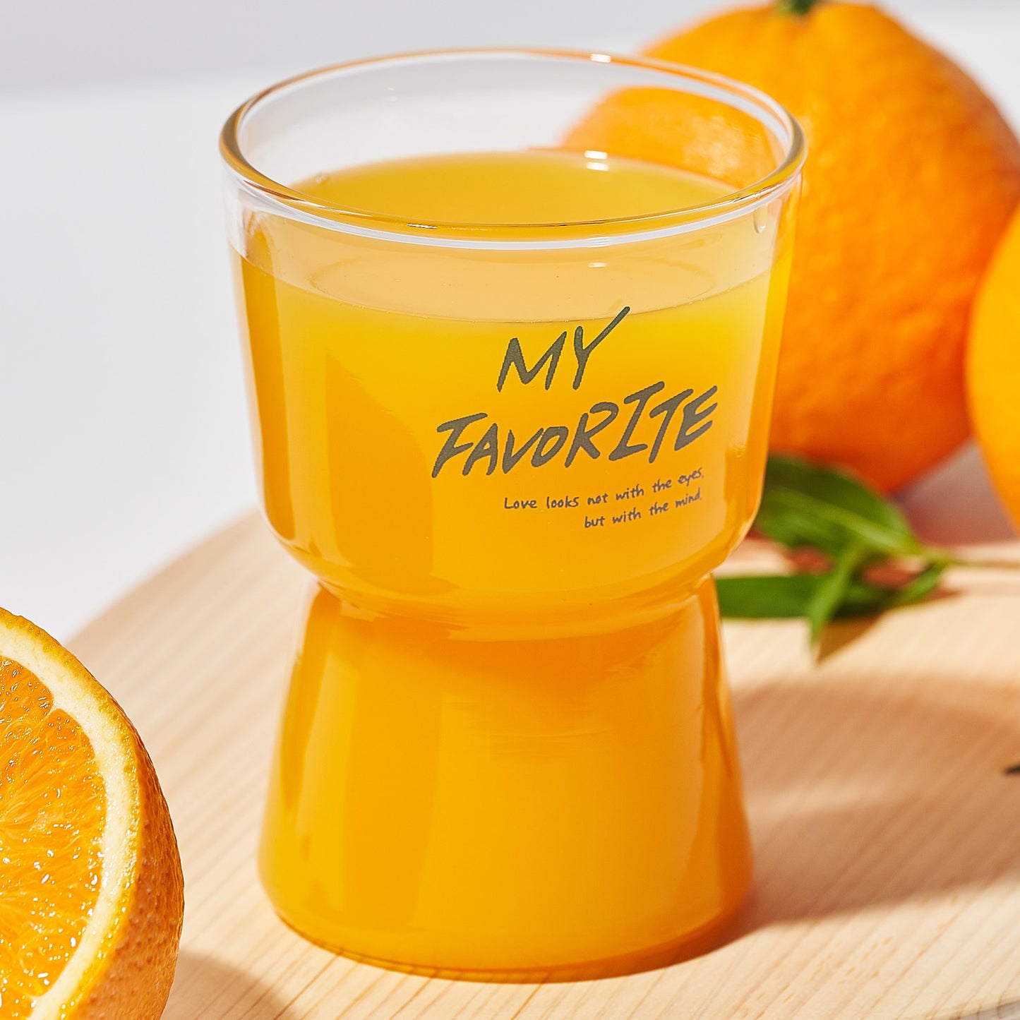 My Favorite Glass Mug Cup (350ml) Tableware Green - ๋ผ์จ์๋จ ๋ง์ดํ๋ฒ๋ฆฟ 350ml - adamhnk