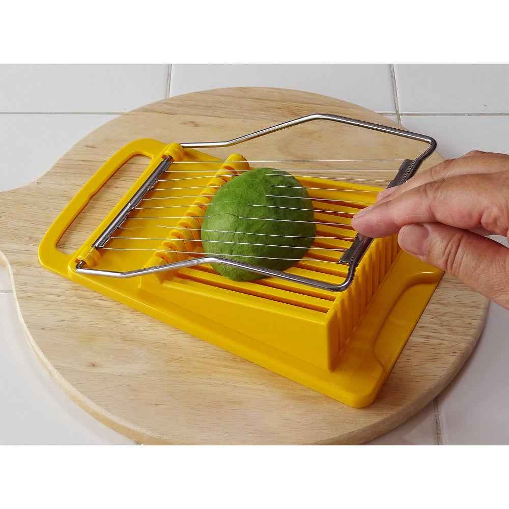 Kokubo Spam Slicer Stainless Steel Wire (8mm) Soft Cutter BPA free Orange