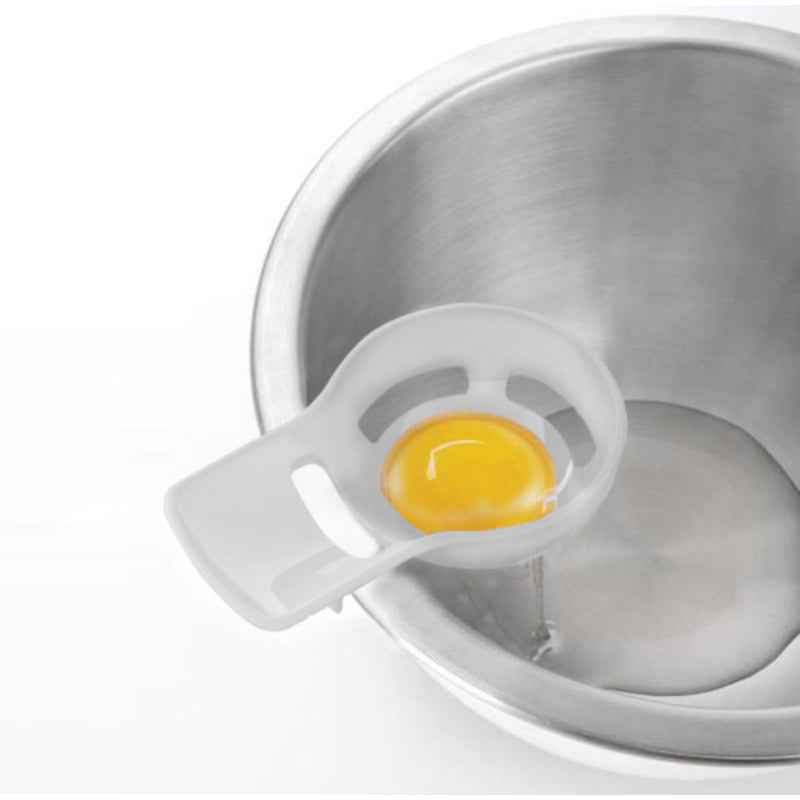 Kokubo Egg Yolk Separator BPA Free Kitchen Tool White