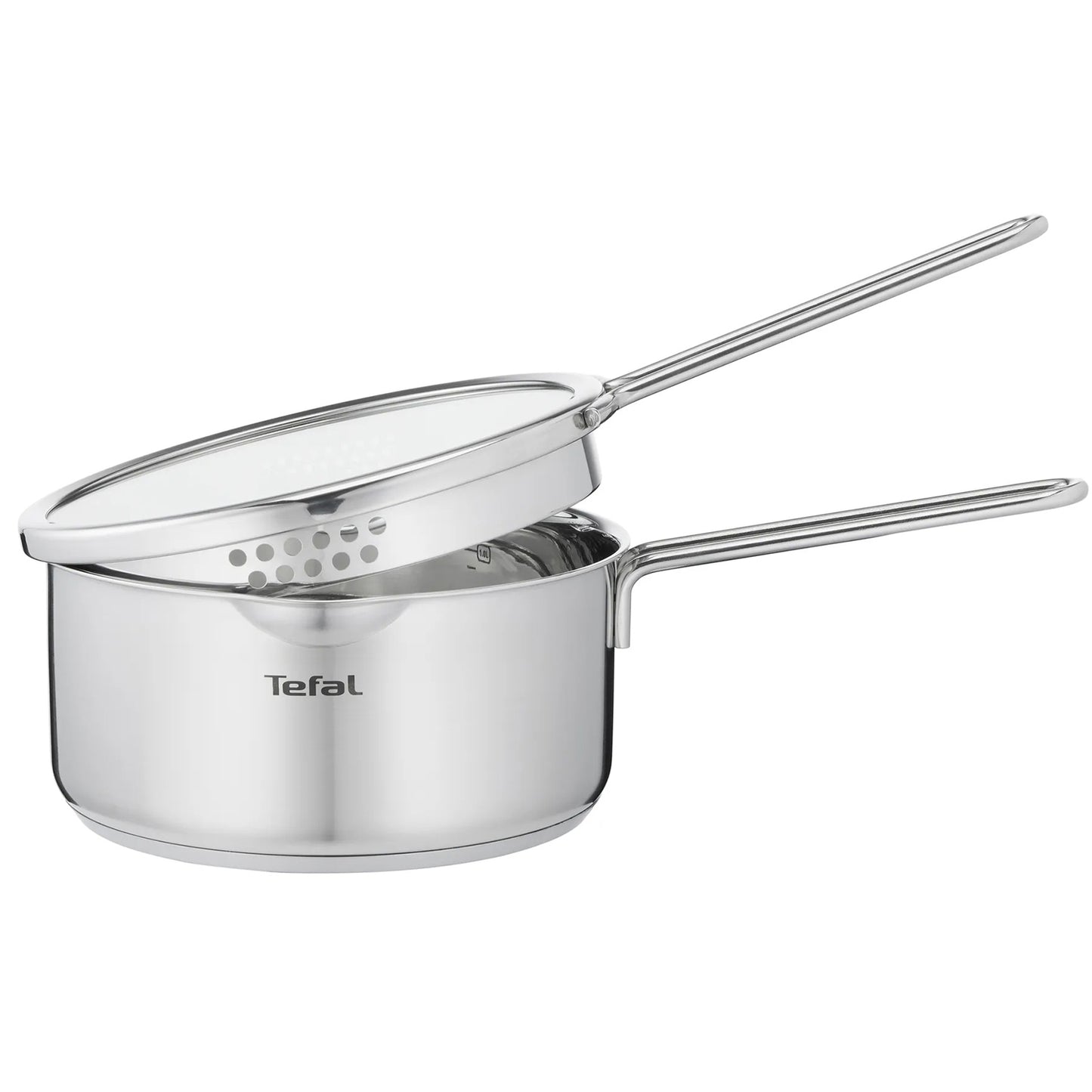 TEFAL NORDICA Stainless steel Induction Saucepan (16cm, 1.7L) + lid