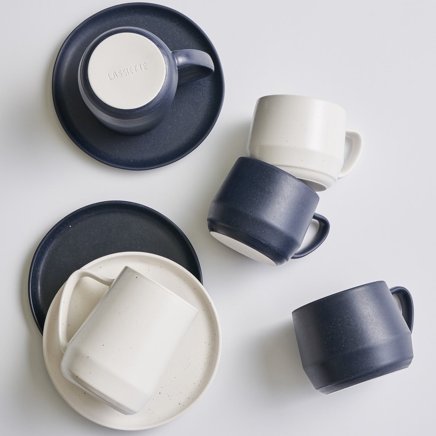 ARI Ceramic Coffee Cup (370ml) Tableware Dishwasher Oven Safe Blue - ๋ผ์จ์๋จ ์๋ฆฌ ์ปคํผ์L 370ml ๋ธ๋ฃจ - adamhnk