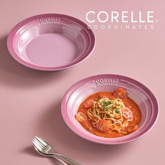 Corelle Breeze Stone Salad Bowl 2p Dinnerware Dishwasher Oven Safe Purple