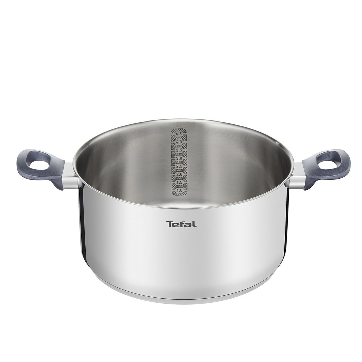 Tefal Daily Cook Stainless Steel Induction Stewpot (18cm, 2.1L) Dishwasher Oven Safe No PFOA Silver