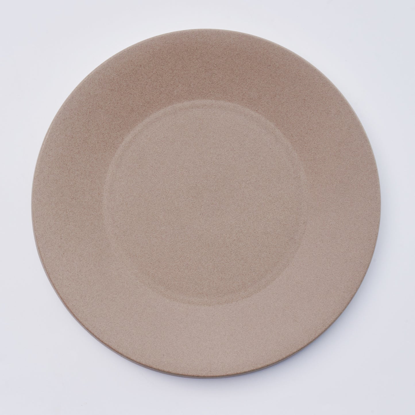 DILLO Art Objet Large Round Plate Dinnerware Brown