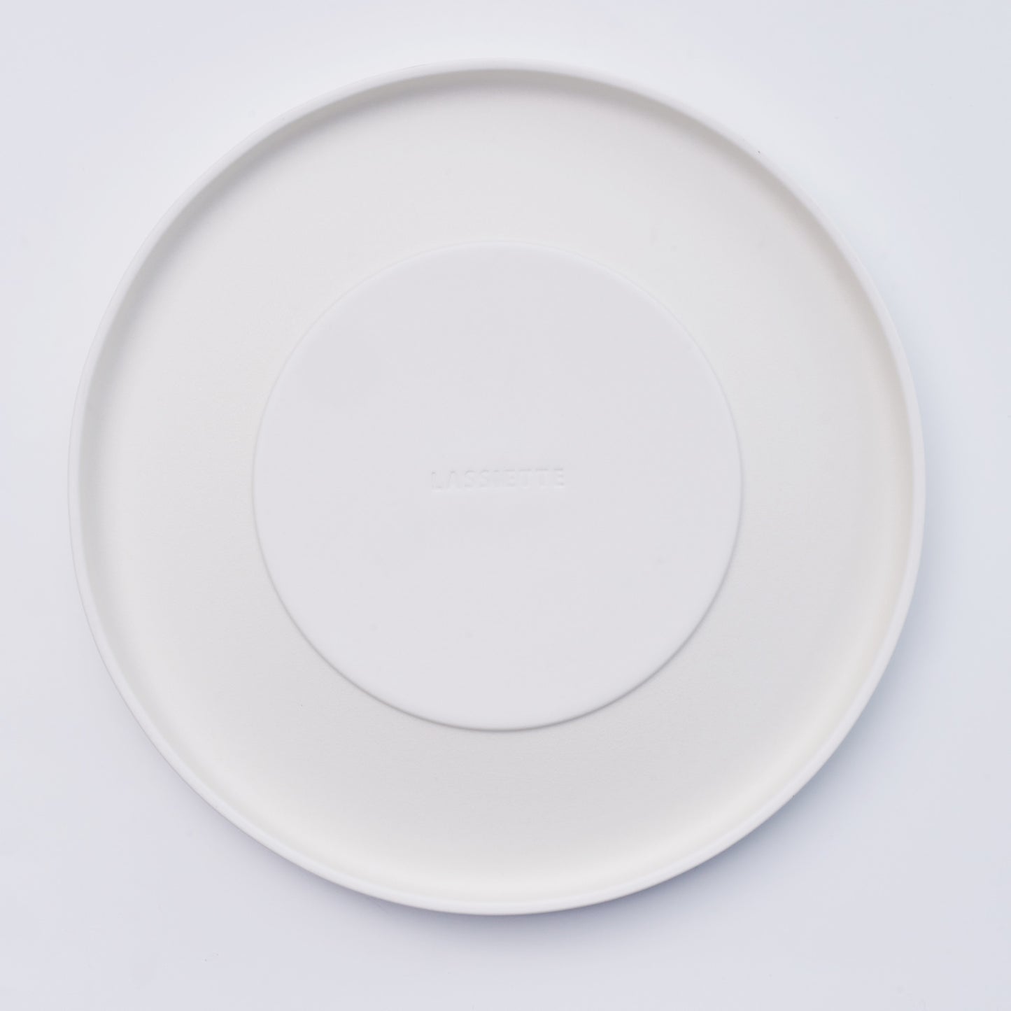 DILLO Art Objet Large Round Plate Dinnerware White