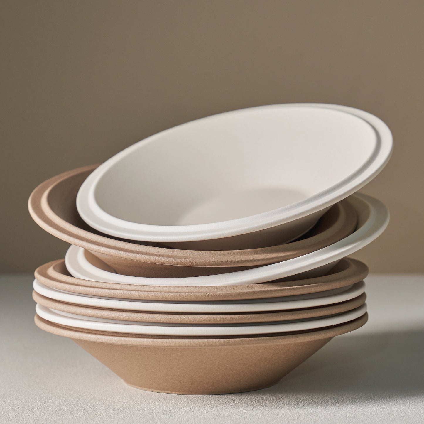 DILLO Art Objet Salad Bowl Dinnerware White