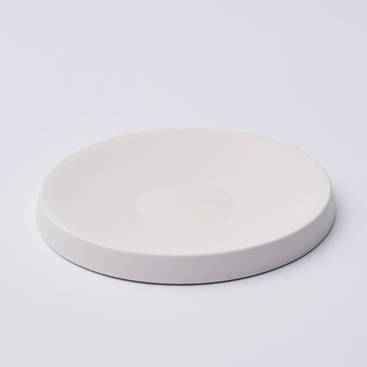 DILLO Art Objet Small Round Plate Dinnerware White
