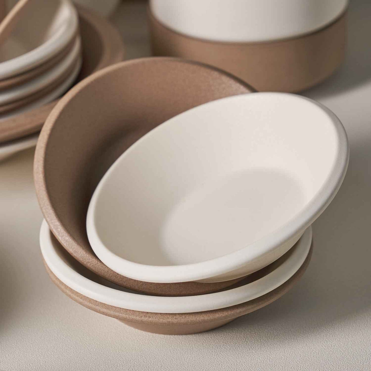 DILLO Art Objet Low Small Bowl Dinnerware White