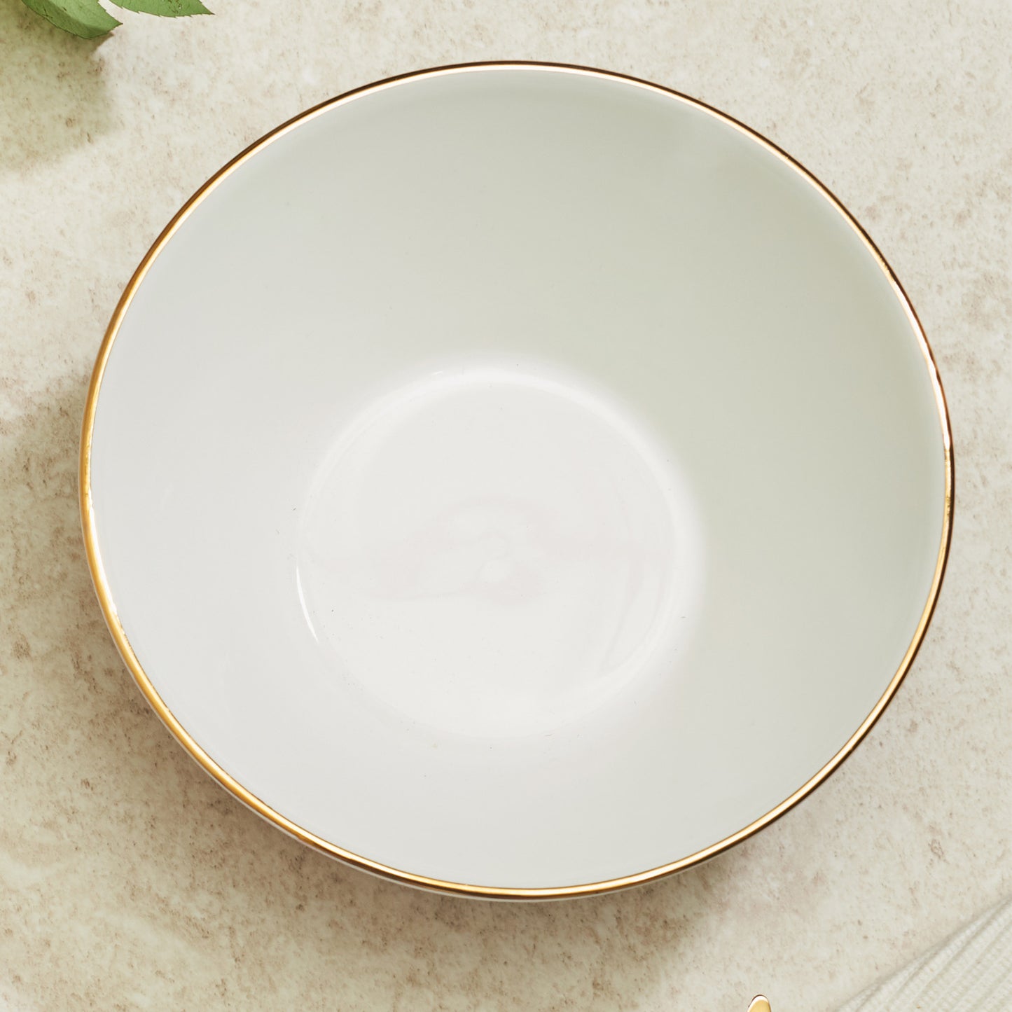 Elina Ceramic Noodle Bowl Dinnerware No PFOA White