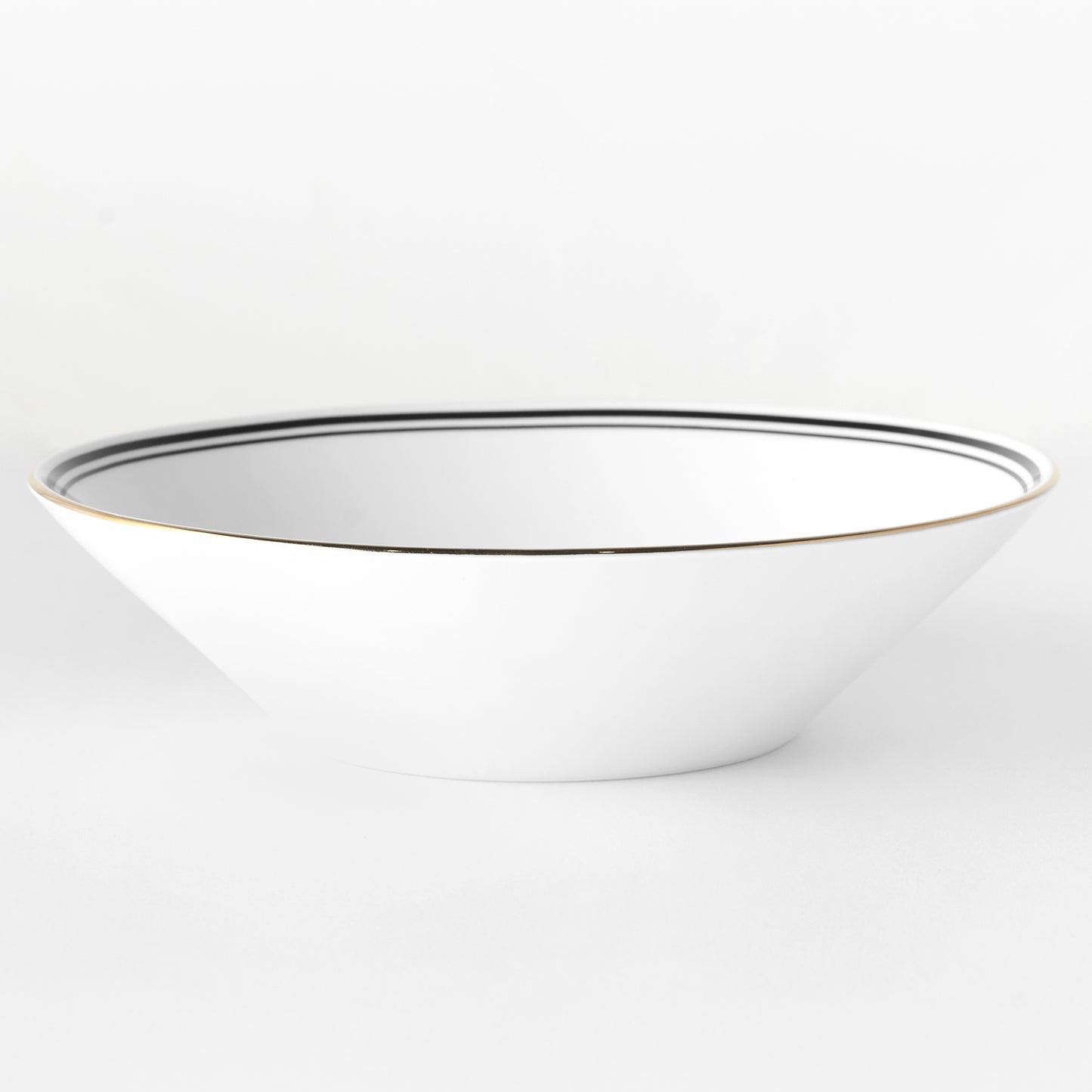 Elina Ceramic Dinner Pasta Bowl Dinnerware No PFOA White