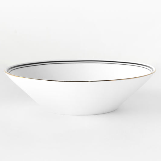 Elina Ceramic Dinner Pasta Bowl Dinnerware No PFOA White