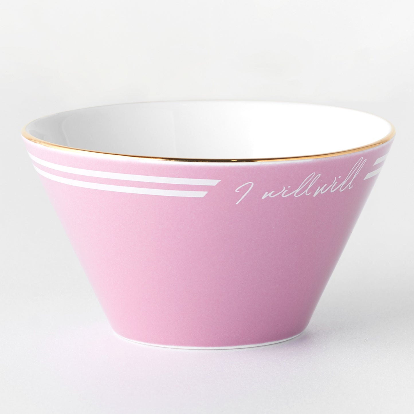 Elina Ceramic Rice Bowl Dinnerware No PFOA Pink