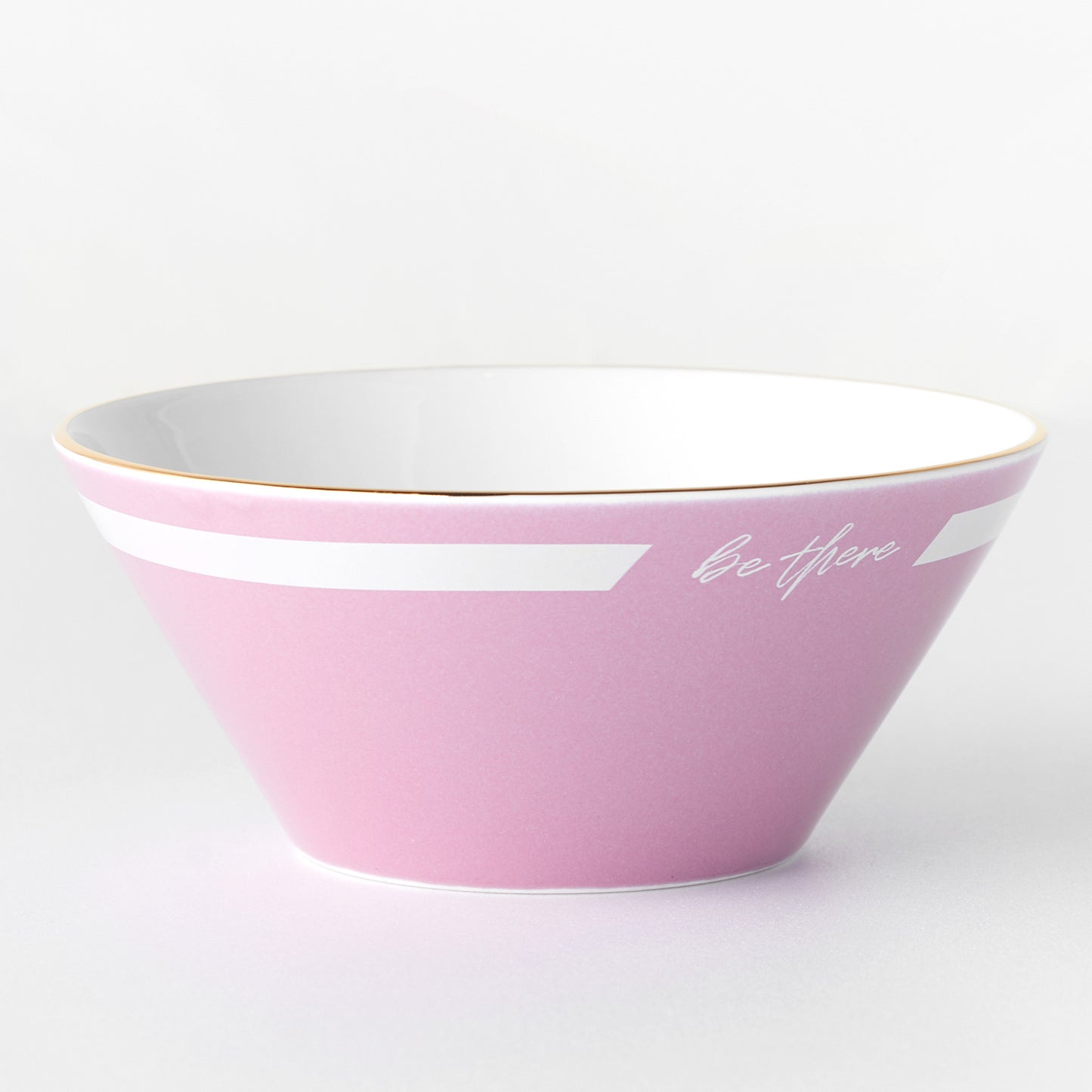 Elina Ceramic Soup Bowl Dinnerware No PFOA Pink