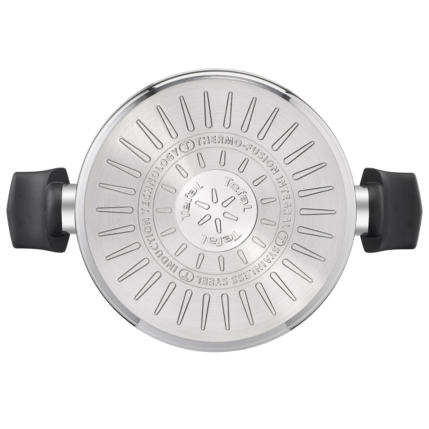 Tefal Emotion Stainless Steel Induction Stewpot (24cm) Dishwasher Oven Safe No PFOA Silver