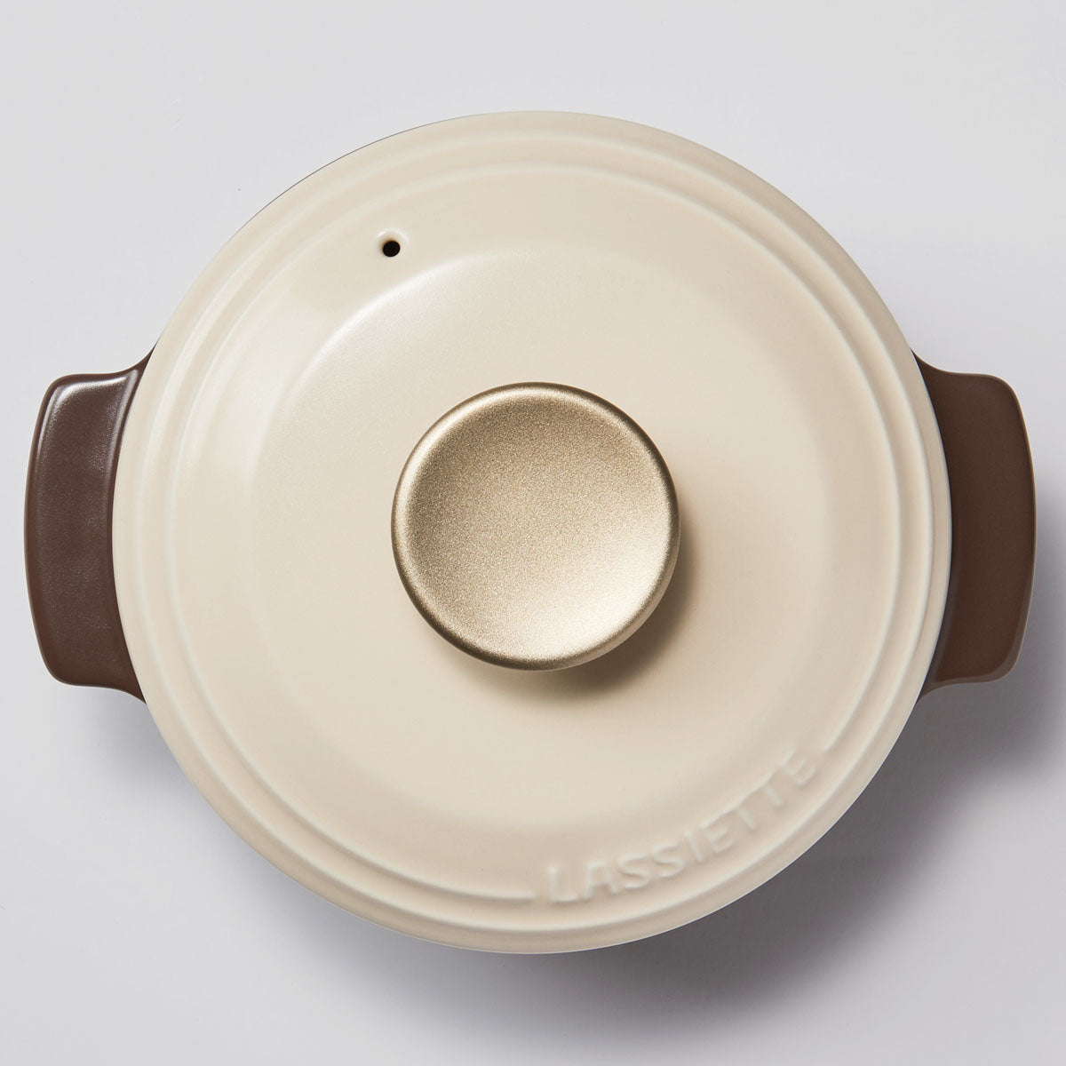 GEMPOT GOLD EDITION Premium Ceramic Stewpot (14cm) No-Crack Dishwasher Oven Safe No PFOA - 라씨에뜨 젬팟 골드에디션 14cm - adamhnk