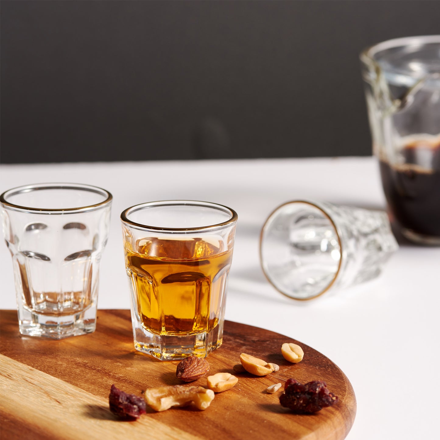 GOLDLINE 24K Shot Glass 4p (40ml) Clear - ๋ผ์จ์๋จ 24k ๊ณจ๋๋ผ์ธ ์์ฃผ์ B 4p - adamhnk