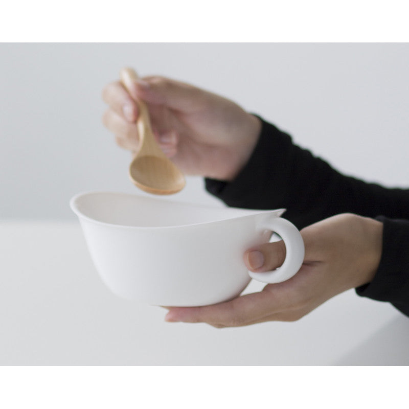 Cereal & Meal Bowl Dishwasher Oven Safe BPA Free White - 코쿠보 시리얼 볼 화이트 KK-294 - adamhnk