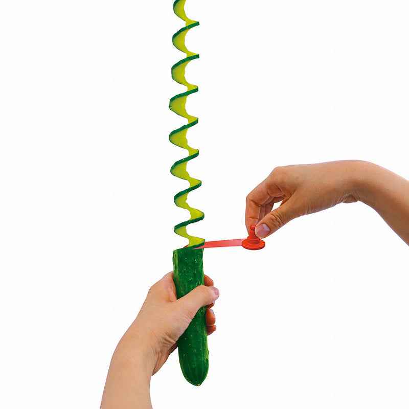 Kokubo Spiral Potato Cutter Slicer Kitchen Tool Red