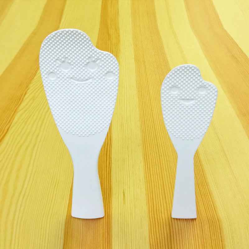Kokubo Nonstick Rice Paddle 2p BPA Free White