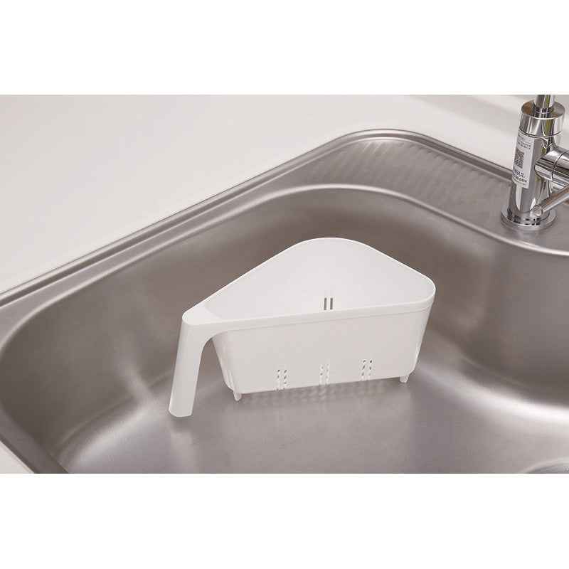 Kokubo Sink Food Waste Basket White