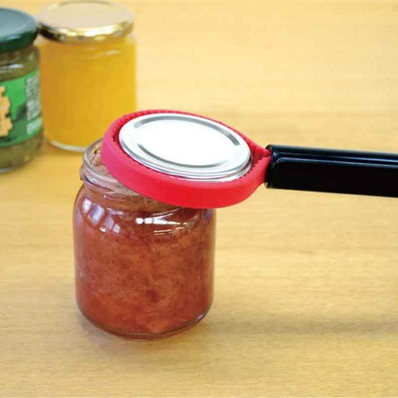 Kokubo GRIPPY Bottle Jar Opener Kitchen Tool Red