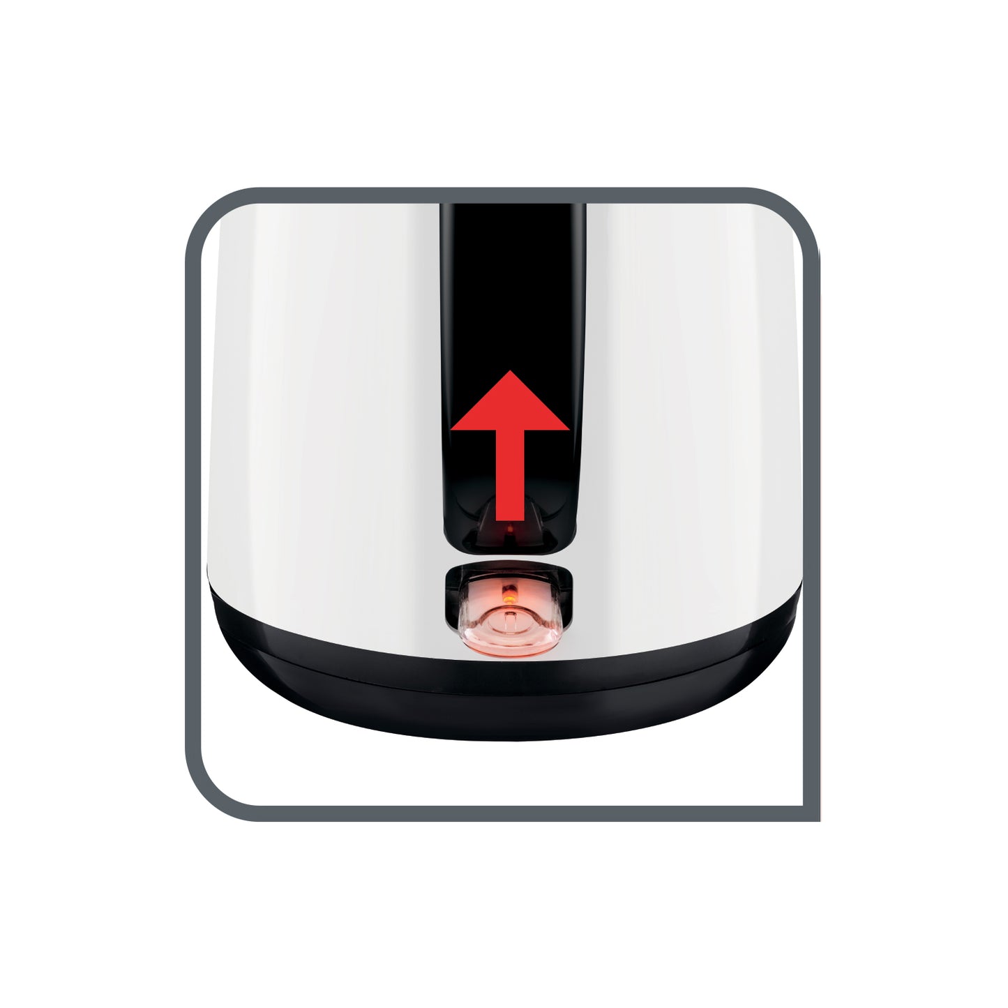 Tefal KO2611 Safe'Tea Double Layer Electric Cordless Kettle (1.0L) 6 Cups 2150W Whit & Black