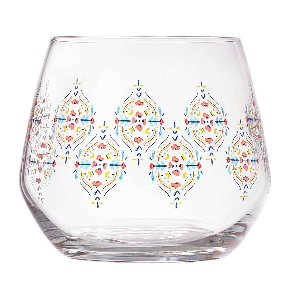 Navajo Pink Whiskey (345ml) Glass Cup Clear
