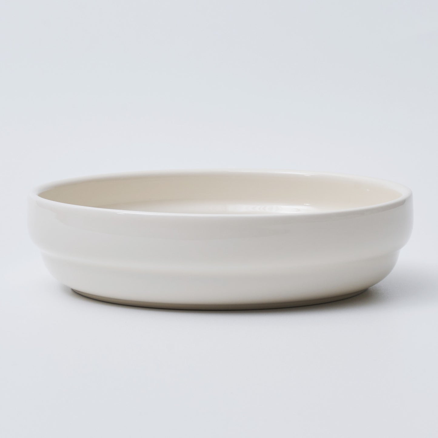 NUBE Ceramic Middle Low Bowl Dishwasher Safe White - ๋ผ์จ์๋จ ๋๋ฒ ์ฐฌ๊ธฐ์ค ํ์ดํธ - adamhnk