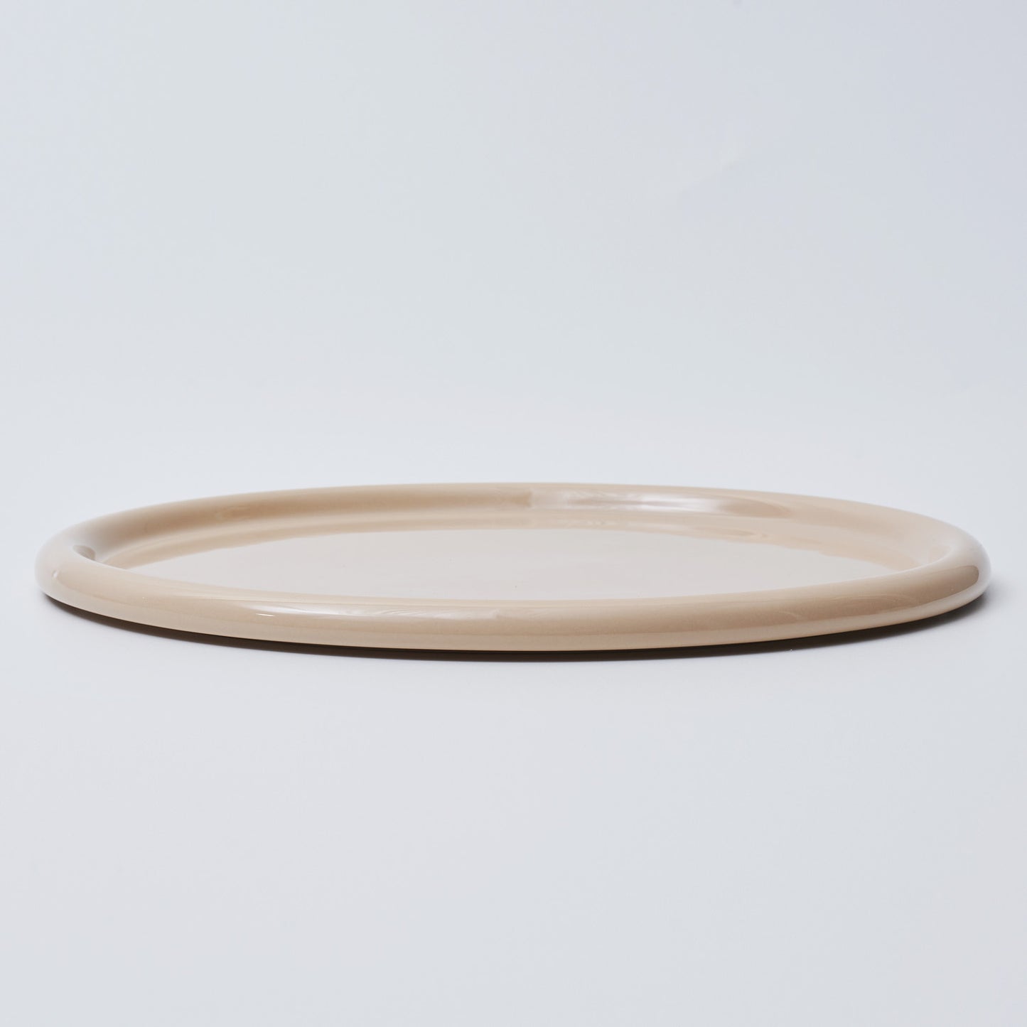 NUBE Ceramic Large Round Plate Dishwasher Oven Safe Yellow