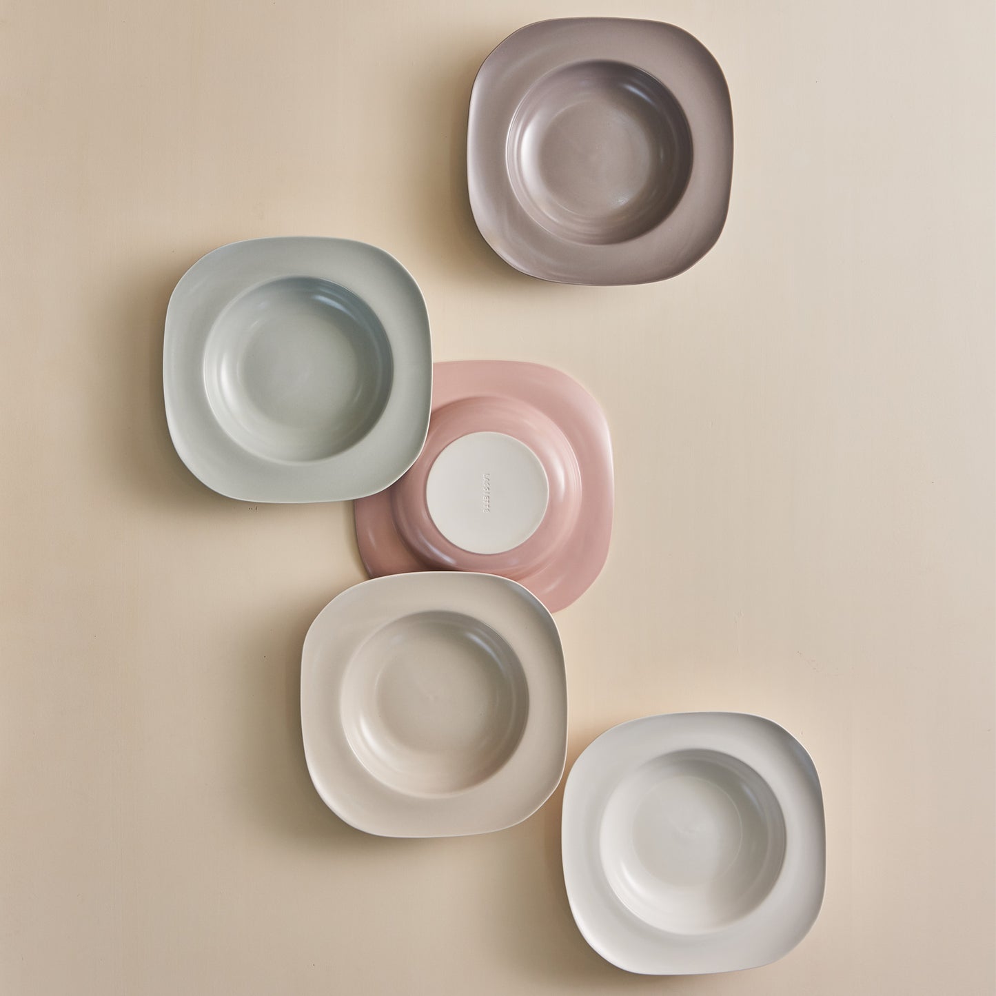 ONBAN Ceramic Pasta Bowl Dishwasher Oven Safe Grey