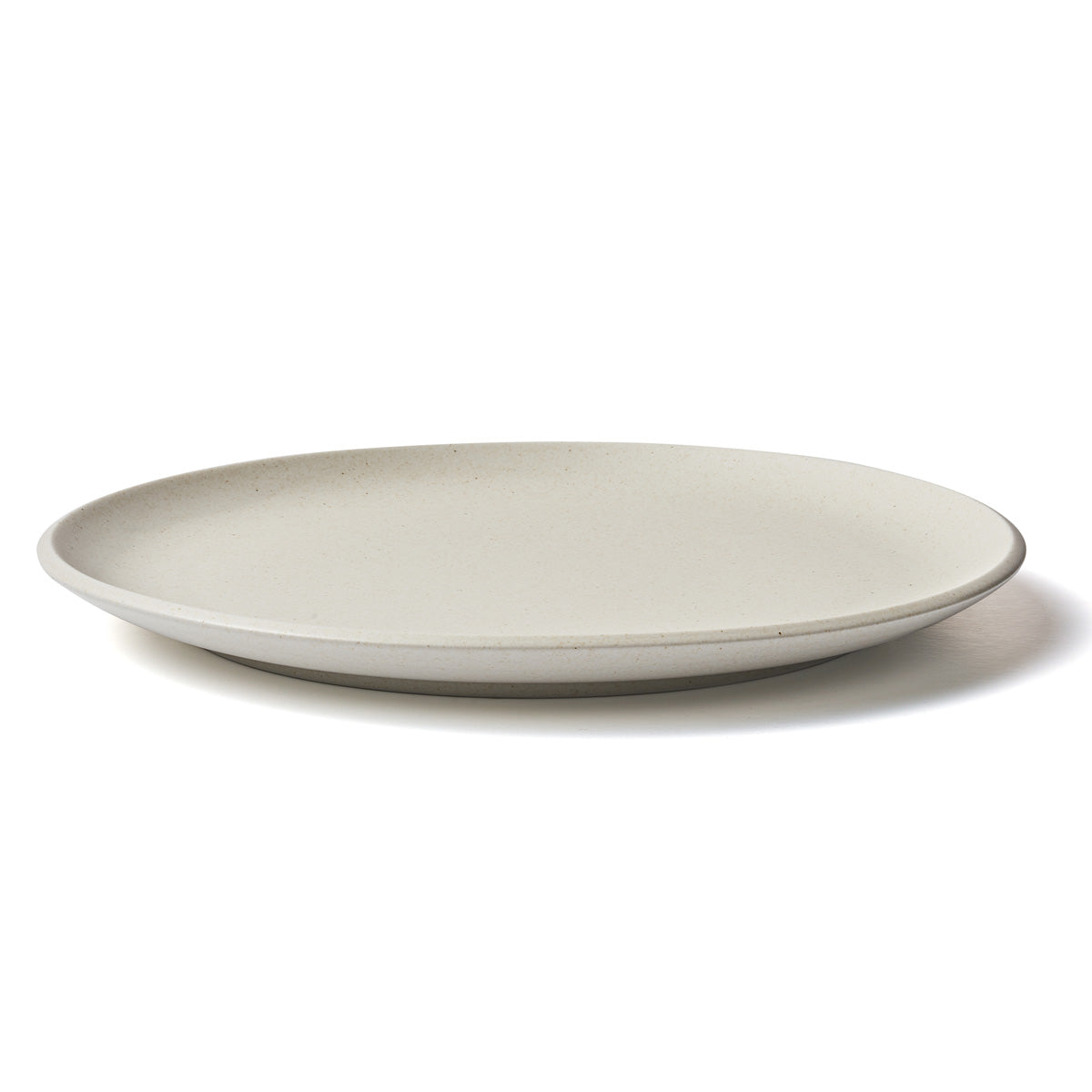 OVE Ceramic Round Large Plate Dishwasher Oven Safe Beige