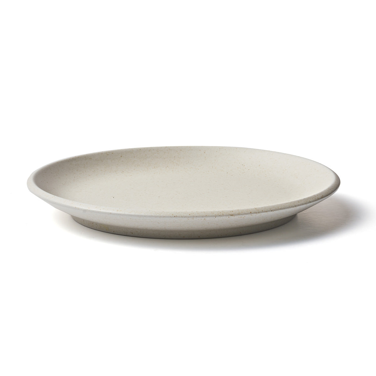 OVE Ceramic Round Small Plate Dishwasher Oven Safe Beige