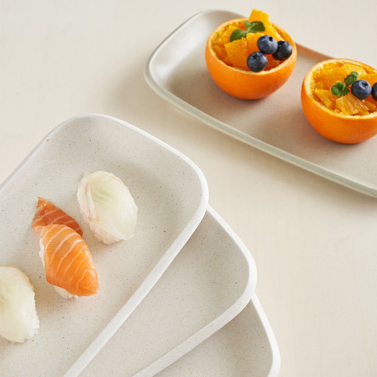 OVE Ceramic Rectangular Plate Dishwasher Oven Safe Green - ๋ผ์จ์๋จ ์ค๋ธ ์ง์ฌ๊ฐ์ ์ ํ๋ธ๊ทธ๋ฆฐ - adamhnk