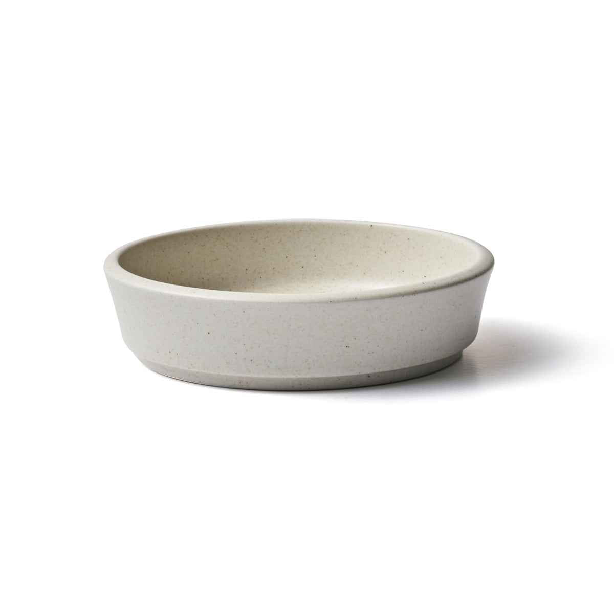 OVE Ceramic Small Low Bowl Dishwasher Oven Safe Beige