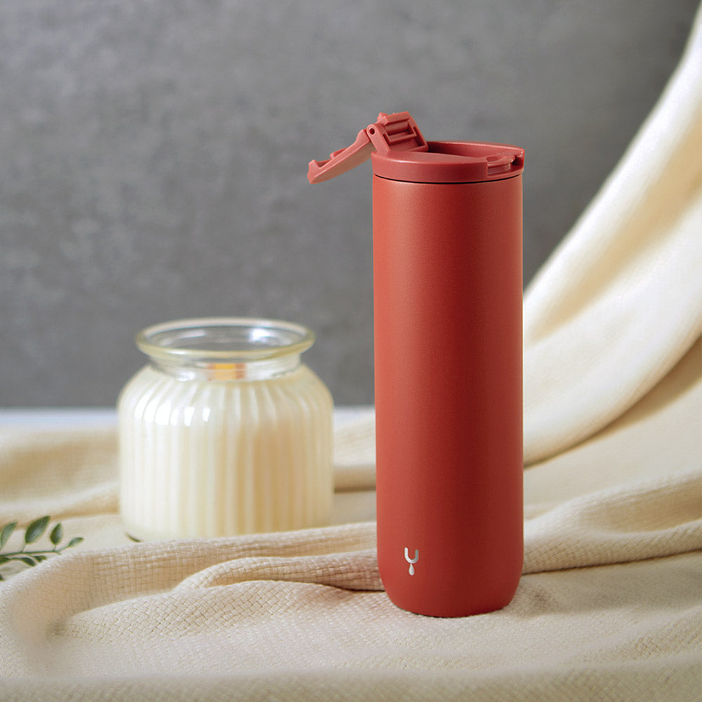 Roun Mug Tumbler (450ml) BPA Free Red - ์คํ
์ด24 ๋ผ์ด ํ
๋ธ๋ฌ 450ml (๋ธ๋ฆญ๋ ๋) - adamhnk
